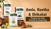 How to Use Amla, Reetha & Shikakai Powder for Hair Growth & Cleansing?
