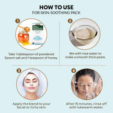 Epsom Salt How to Use For Skin Soothing Pack