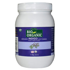 Bio Organic Indigo Leaf Powder with Applicator Brush - Available in 3 Size