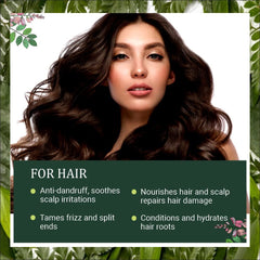 Bio-Organic Indigo Powder for Hair Color - Pack of 2 (200g)