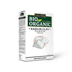 Bio Organic Kaolin Clay Powder for Face & Skin - 100% Natural & Pure