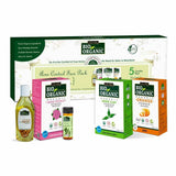 Organic Rose Petals Powder, Neem Leaf Powder, Orange Peel Powder