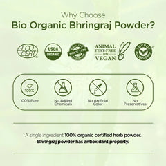 Why Choose Bio Organic Bhringraj Powder