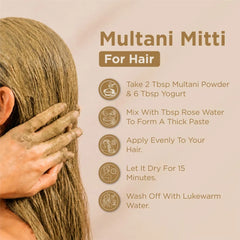 Multani Mitti Powder for Hair Benefits