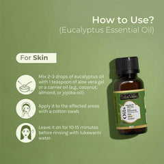 Pure & Organic Eucalyptus Essential Oil how to use
