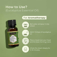 Pure & Organic Eucalyptus Essential Oil how to use