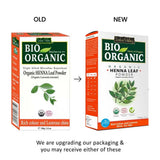 Henna Leaf Powder Old to New Packaging