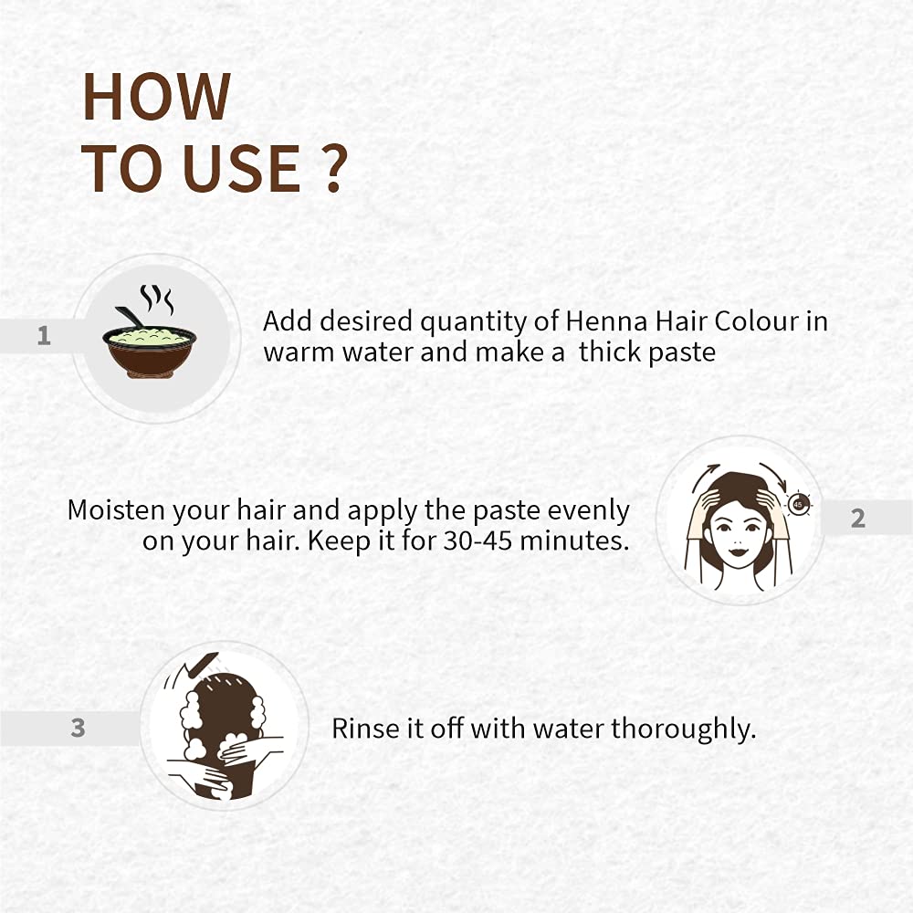 How to Use - Henna Hair Colour