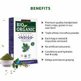 Organic & Pure Indigo Leaf Powder Benefits for Hair