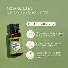 Pure & Organic Lemongrass Essential Oil