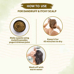 Bio Organic Mulethi Powder (Licorice Root) for Hair & Skin - 100% Natural & Pure (100g)