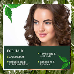 Bio Organic Neem Leaf Powder for Face & Hair - 100% Natural & Pure