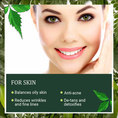 Bio Organic Neem Leaf Powder for Face & Hair - 100% Natural & Pure