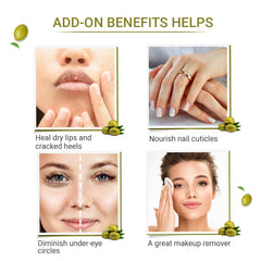 Bio Organic Extra Virgin Olive Oil for Hair & Skin - 100% Natural & Pure