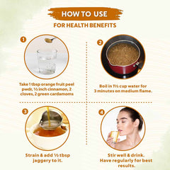 Bio Organic Orange Fruit Peel Powder for Skin - 100% Natural & Pure