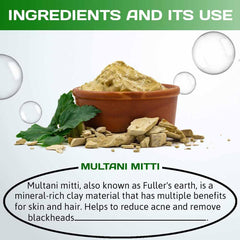 Buy Neem Leaf Powder and Multani Mitti Powder Combo