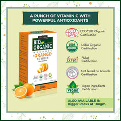 orange peel powder for face pack