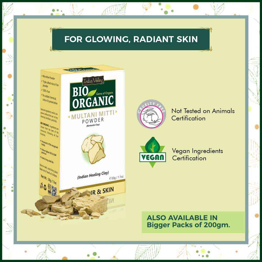multani mitti for face and hair