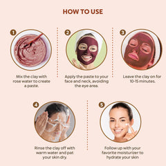 Bio Organic Moroccan Rhassoul Clay Powder for Hair & Skin - 100% Natural & Pure (250gm)