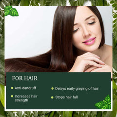 Bio Organic Tulsi Leaf Powder for Hair & Skin - 100% Natural & Pure (100gm)