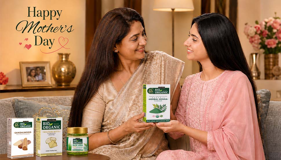 Mother’s Day, Pamper Her with Pure, Organic Skincare & Haircare Products
