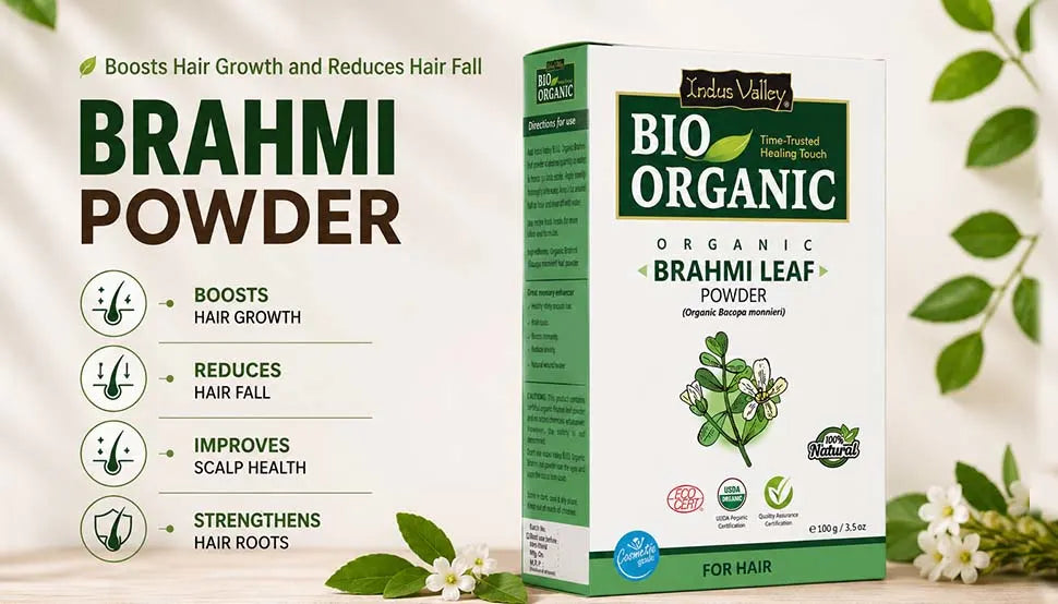 Brahmi Powder Boosts Hair Growth and Reduces Hair Fall