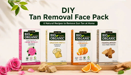 DIY Tan Removal Face Pack – 6 Natural Recipes to Remove Sun Tan at Home