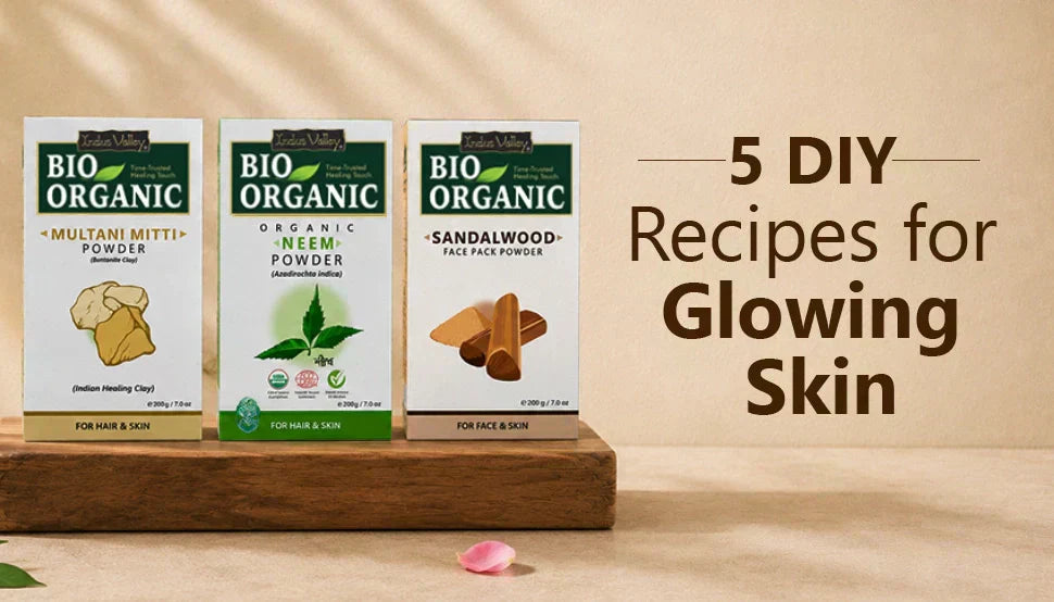 5 DIY Recipes for Glowing, Oil-Free & Acne-Free Skin