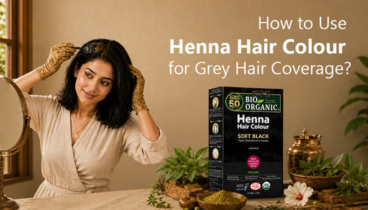 How to Use Henna Hair Colour for Grey Hair Coverage