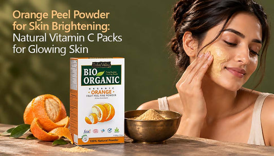 Orange Peel Powder for Skin Brightening: Natural Vitamin C Packs for Glowing Skin