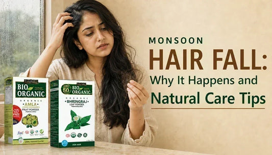Hair Fall in Monsoon: Why It Happens and Natural Care Tips