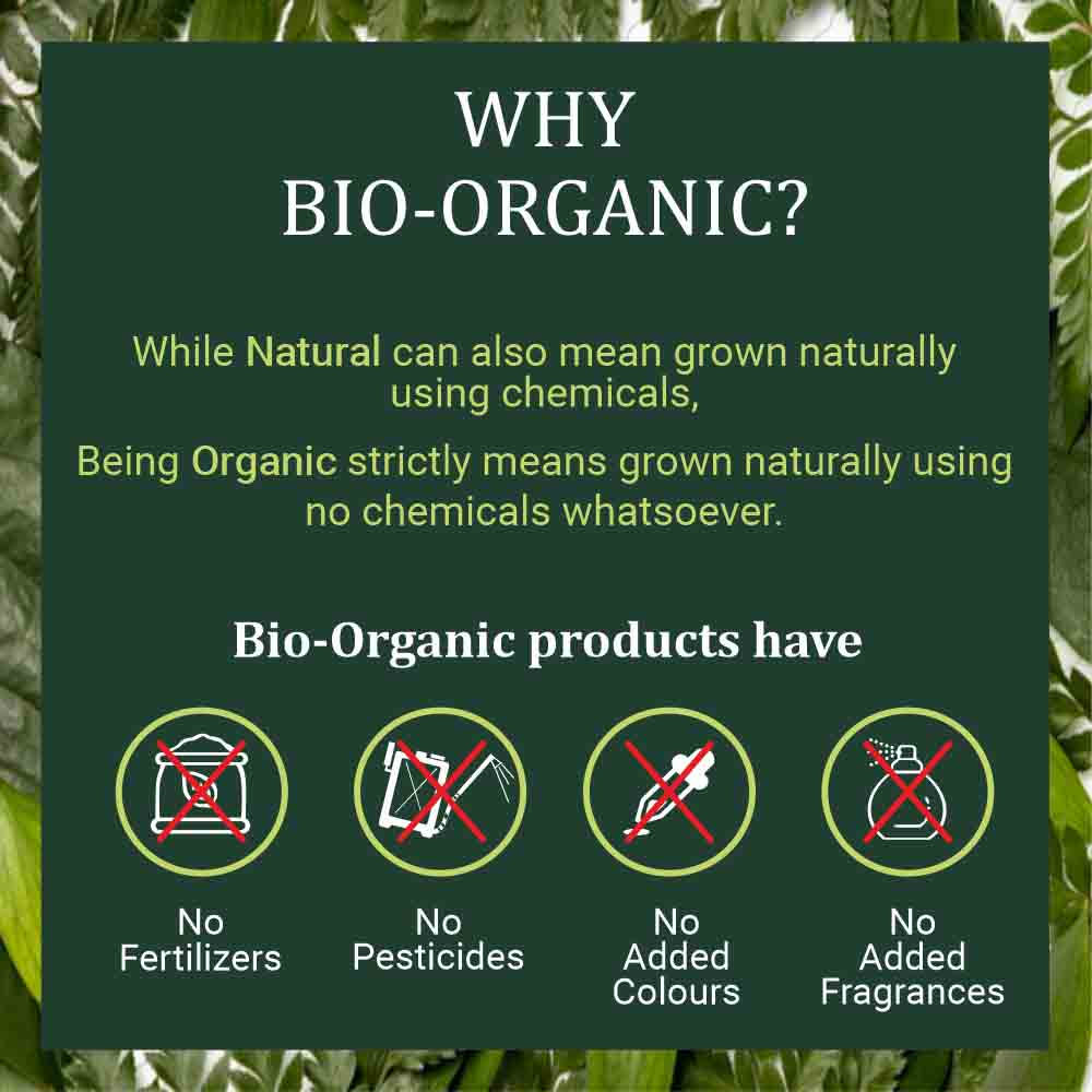 Why Bio Organic Brahmi Powder?