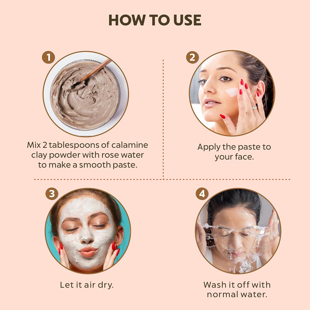 Calamine Clay Powder How to Use 