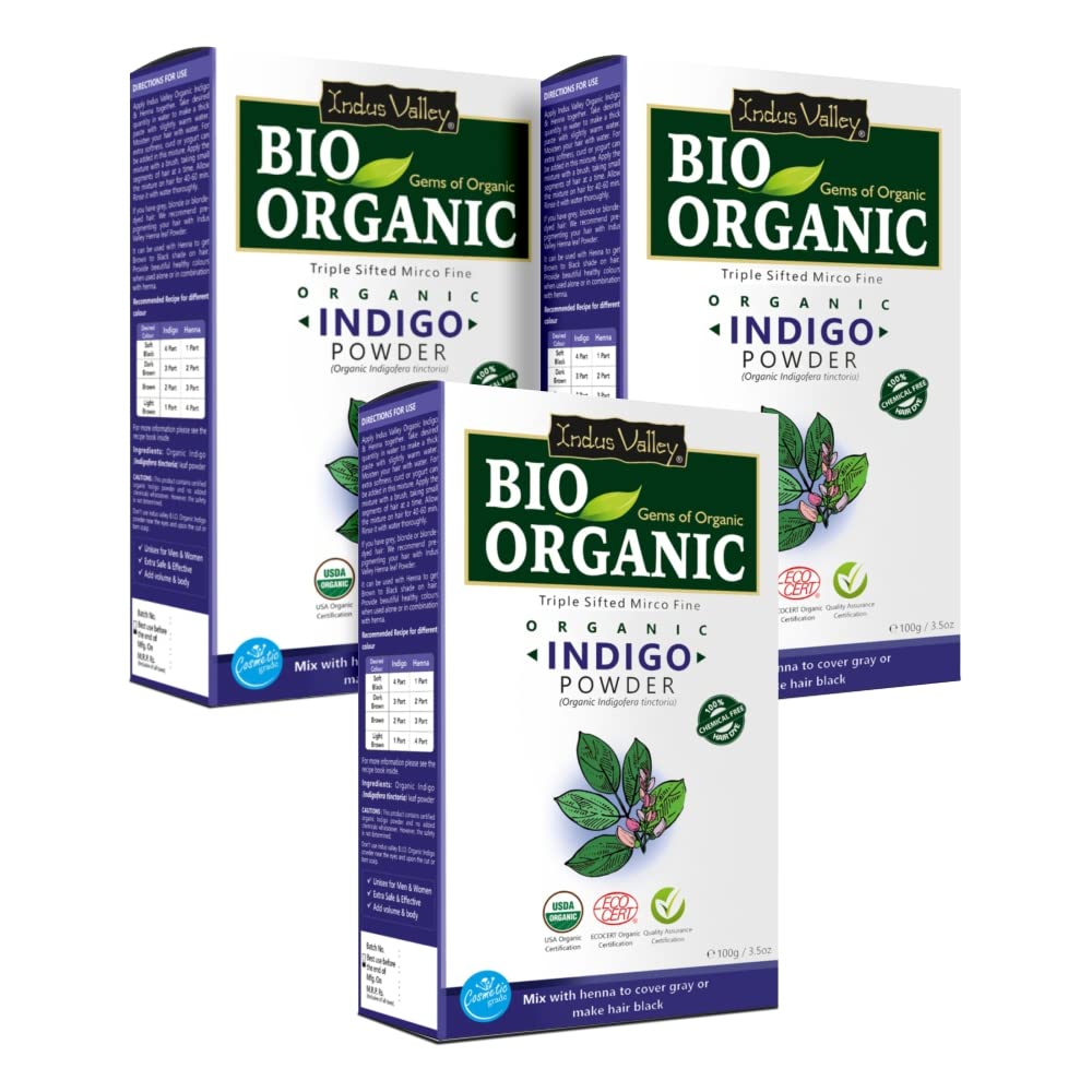 Indigo Leaf Powder - Pack of 3 