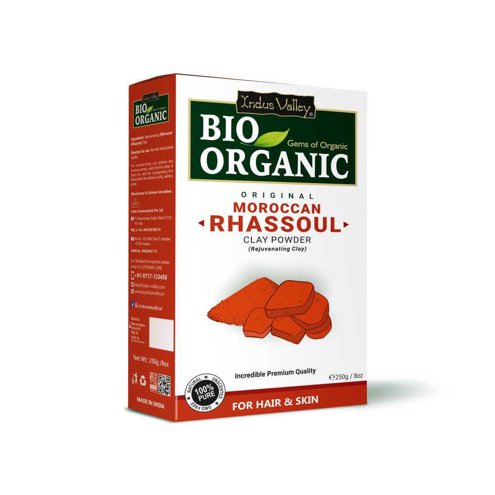 Organic Moroccan Rhassoul Clay Powder for Hair & Skin