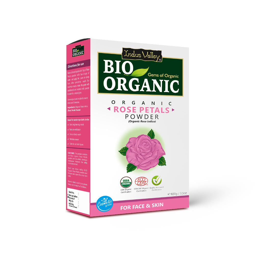 Organic & Pure Rose Petal Powder