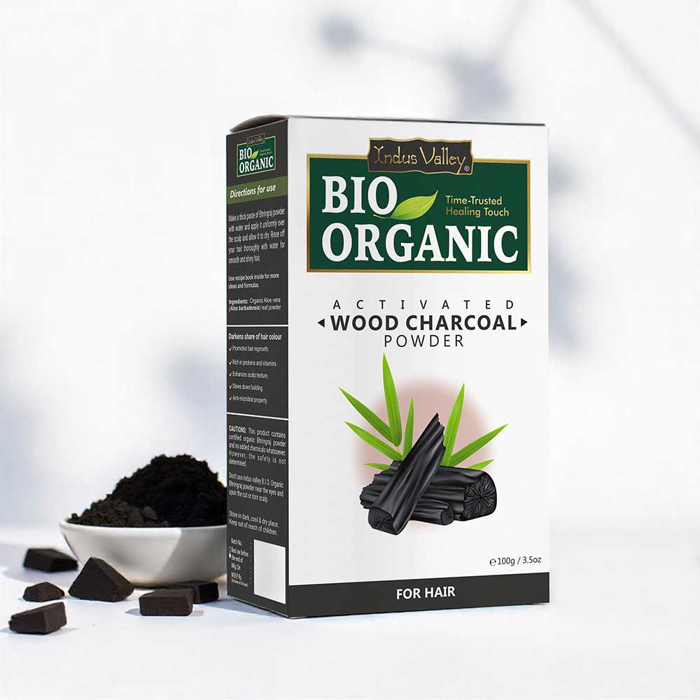 Activated Wood Charcoal Powder for Face & Skin
