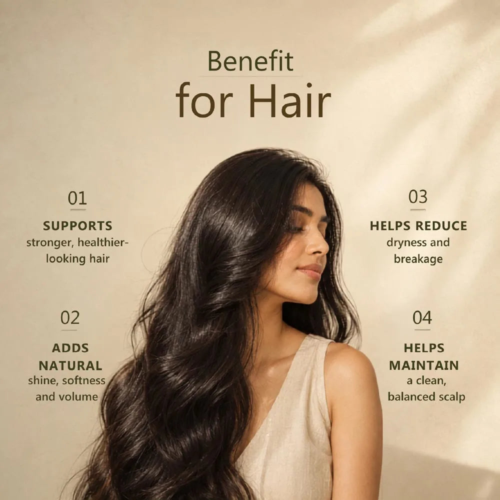 100% Organic Amla Fruit Powder (Indian Gooseberry) for Hair Growth, Skin Glow & Immunity Boost - 100g