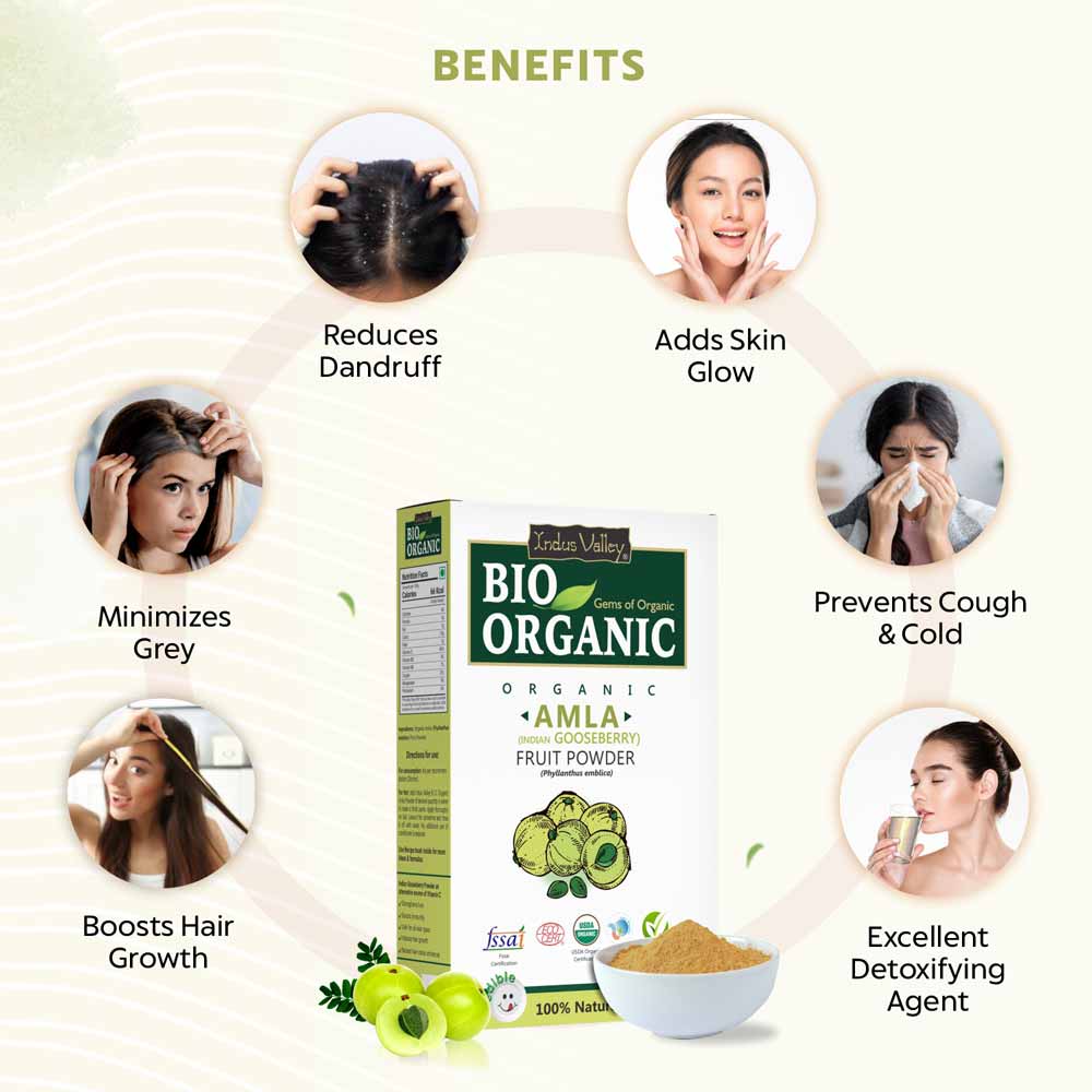 Amla Fruit Powder Benefits for Hair & Skin