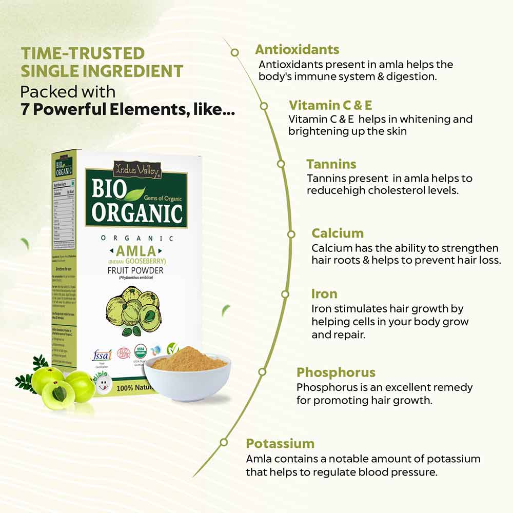 Amla Fruit Powder Time Trusted Single Ingredients 