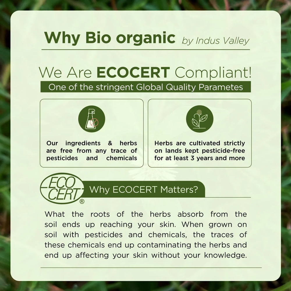 Why Bio Organic - ECOCERT and USDA