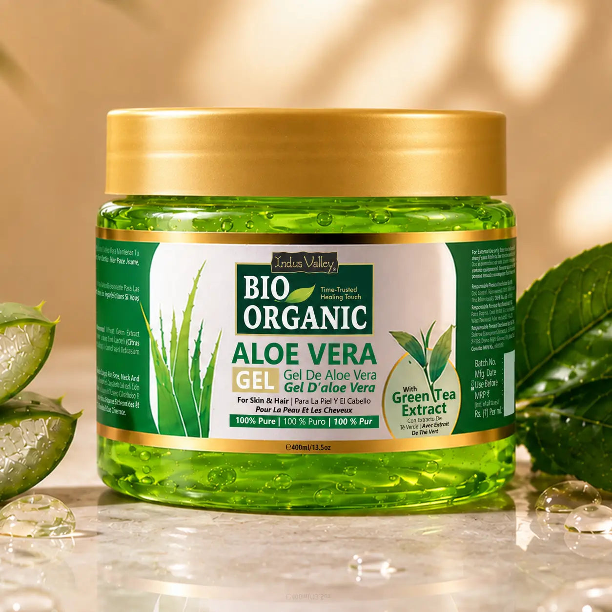 aloe vera gel for face and skin
