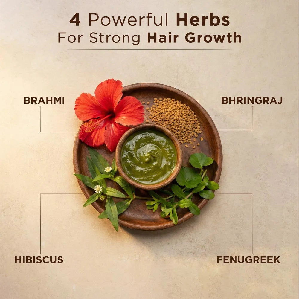 4 Natural Organic Herbs for Strong Hair Growth 