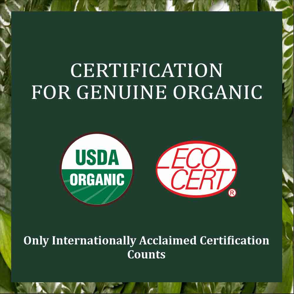 Brahmi Leaf Powder Certification for Genuine Organic