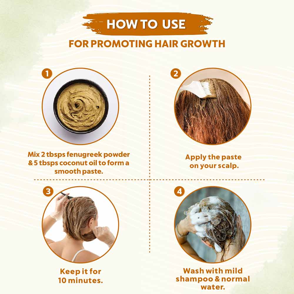 Fenugreek Seed Powder - How to Use For Promoting Hair Growth 