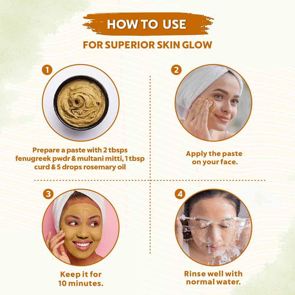 Fenugreek Seed Powder - How to Use for Superior Skin Glow