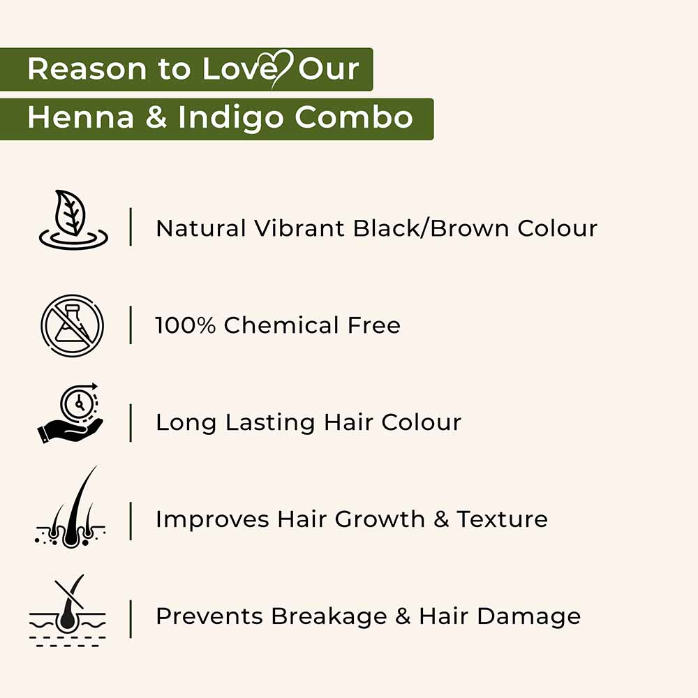 Reason to Love - Herbal Henna & Indigo Powder 
