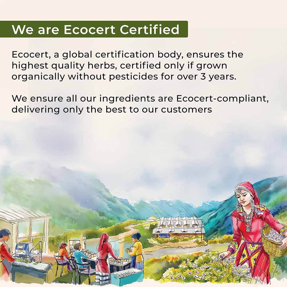 We are Ecocert Certified 