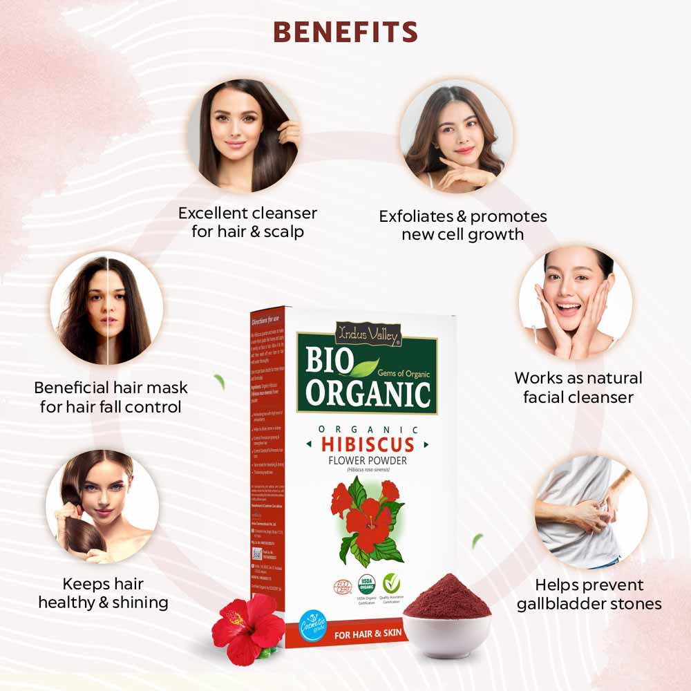 Organic Hibiscus Flower Powder Benefits