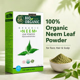 Bio Organic Neem Leaf Powder – 100% Natural & Pure for Healthy Skin and Hair